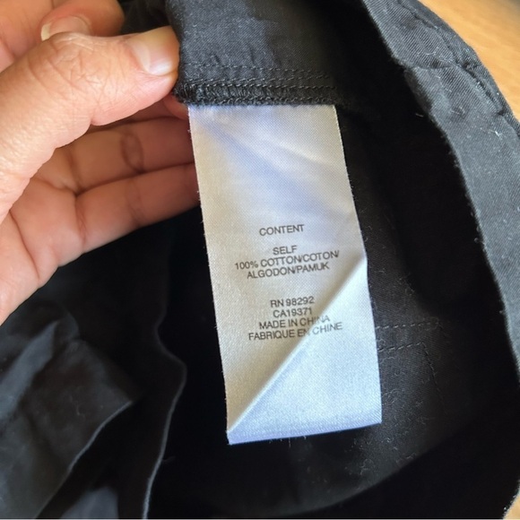 Tibi Black Long Sleeve Button Romper Women’s 2 - Picture 3 of 10